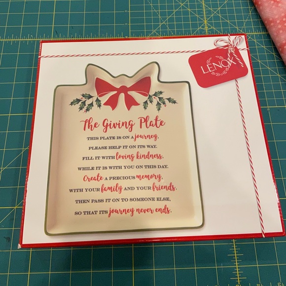 Lenox The giving plate - Picture 1 of 2